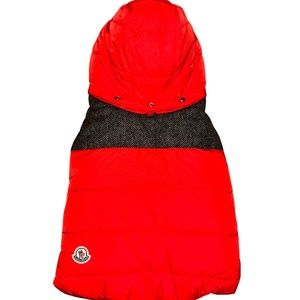 Moncler Hooded Puffer Dog Vest